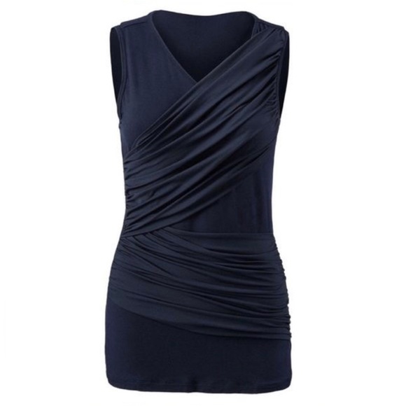 Cabi Double Drape Top - Picture 8 of 8